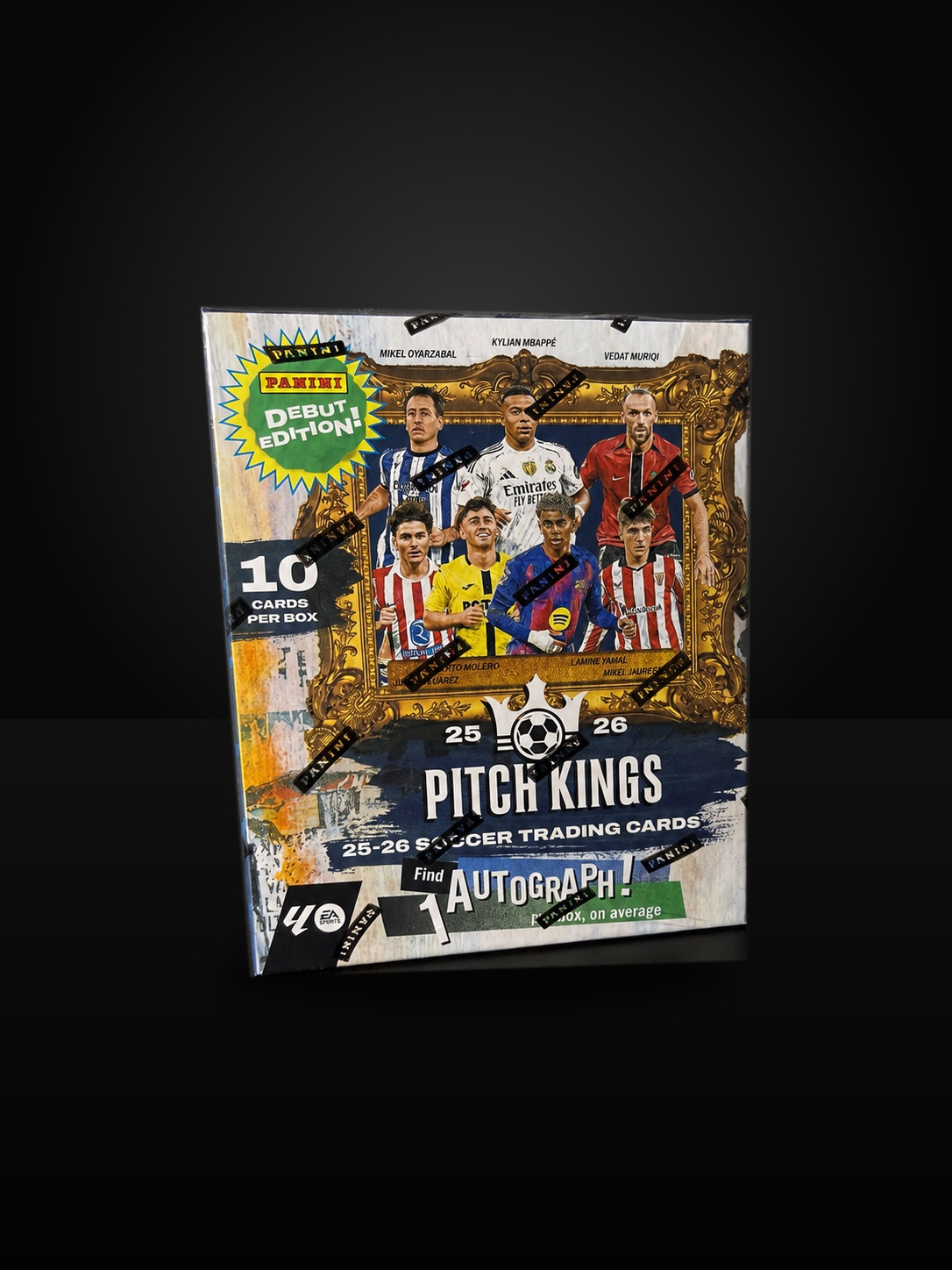 2025-26 Panini Pitch Kings Soccer Hobby International Box — sealed football box