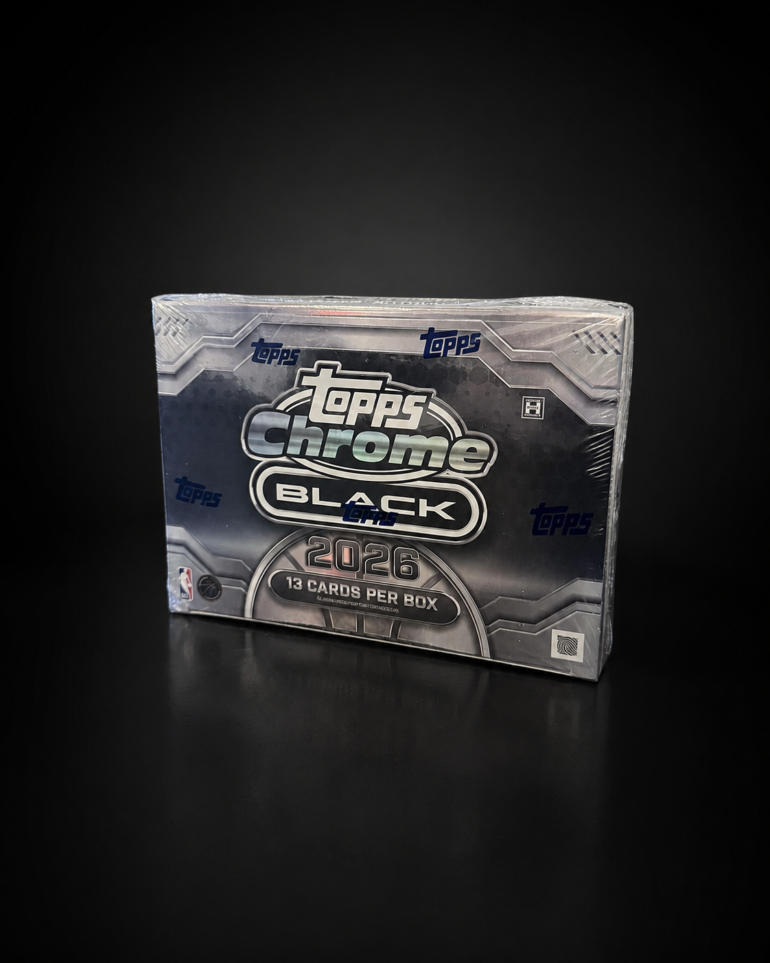 2025/26 Topps Chrome Black Basketball NBA Hobby Box — sealed basketball box