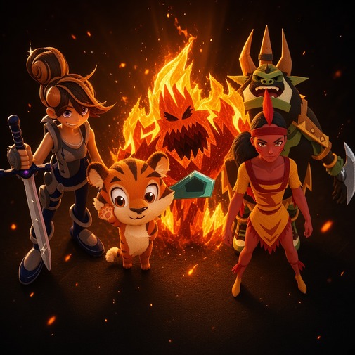 Britelite character creations