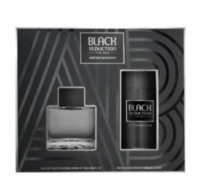 Antonio B. Black Seduction 100 ml Edt+desodo Antonio Banderas — perfume original