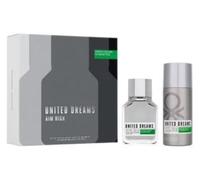Benetton United D. Aim High 100 ml Edt+desodorante Benetton — perfume original