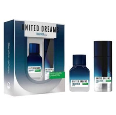 Benetton United D. Together 100 ml Edt+desodorante Benetton — perfume original