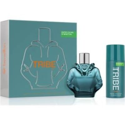 Benetton We Are Tribe Cool 90 ml Edt+desodorante Benetton — perfume original