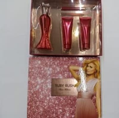 Paris H. Ruby Rush 100 ml Edp+gel+crema+mini Paris Hilton — perfume original