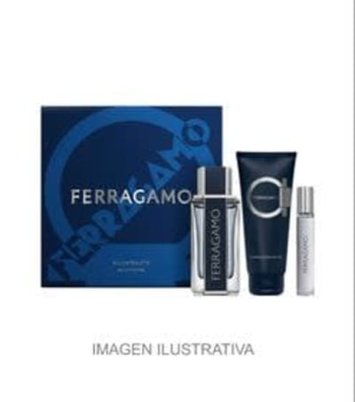 Ferragamo Ferragamo 100 ml Edt+gel+mini Ferragamo — perfume original