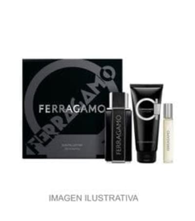 Ferragamo Ferragamo Sublime Leather Intense 100 ml Edp+gel+mini Ferragamo — perfume original