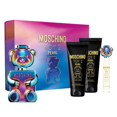 MOSCHINO TOY 2 PEARL 100ML. EDP+CREMA+GEL+MINI