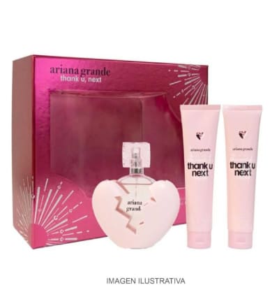 ARIANA G. THANK U NEXT 100ML. EDP+CREMA+GEL
