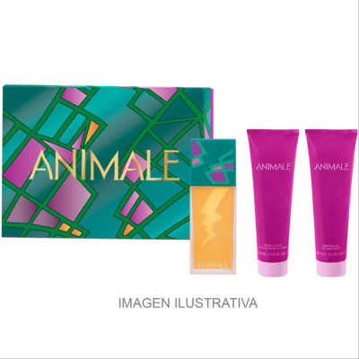 ANIMALE TRAD. 100ML. EDP+CREMA+GEL