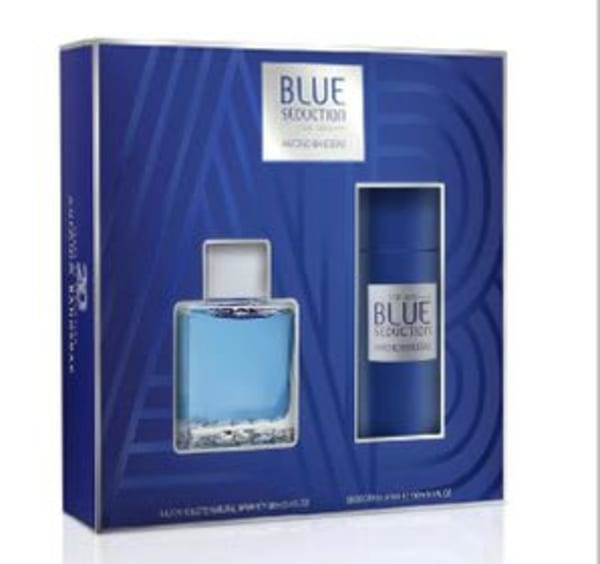 Antonio B. Blue Seduction 100 ml Edt+desodor Antonio Banderas — perfume original