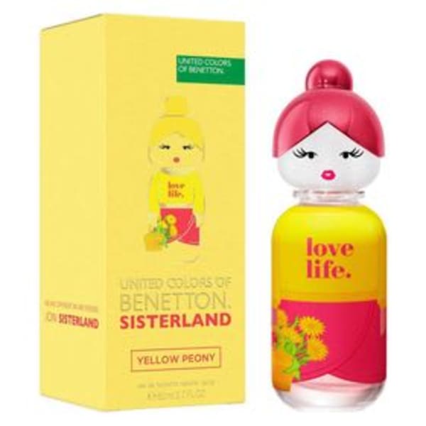 Benetton Sisterland Yellow Peony 80 ml EDT Benetton — perfume original