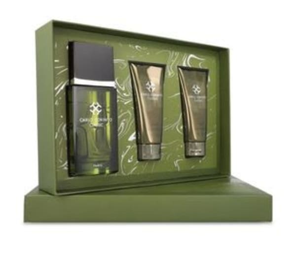 Carlo C. Classic 100 ml Edt+shampoo+after Carlo Corinto — perfume original