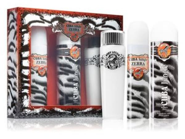 Cuba Zebra 100 ml Edp+desodorante+crema Cuba — perfume original