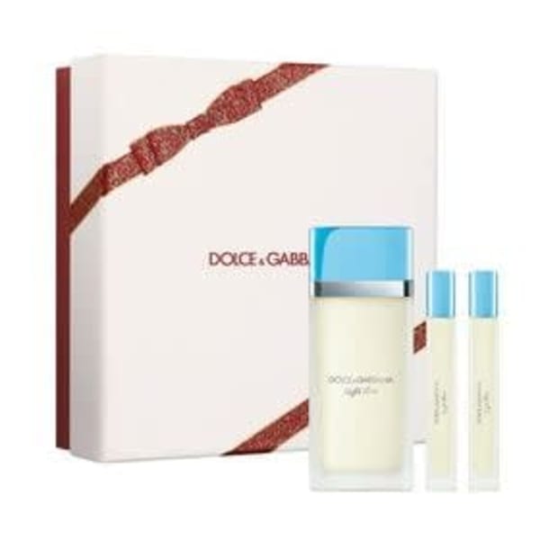 Dolce & G. Light Blue 100 ml Edt+2 Minis Dolce & Gabbana — perfume original