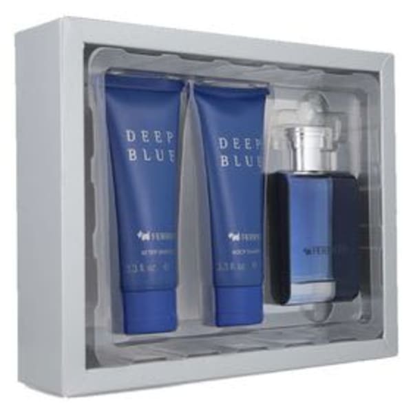 Ferrioni Deep Blue 100 ml Edt+gel+after Ferrioni — perfume original