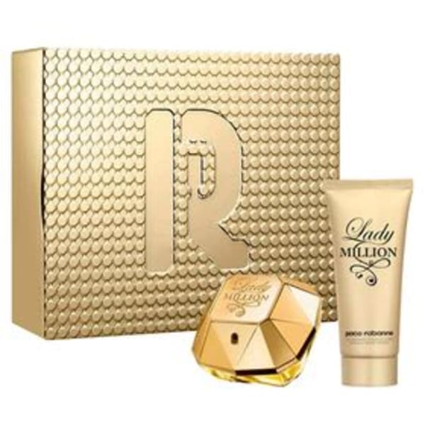 Paco R. Lady Million 80 ml Edp+crema Paco Rabanne — perfume original