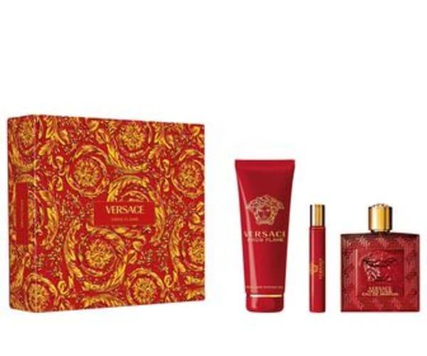 Versace Eros Flame 100 ml Edp+gel+mini Versace — perfume original
