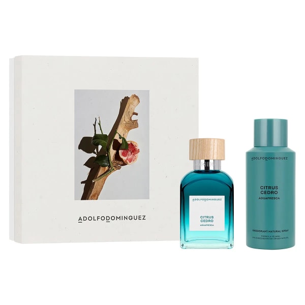 Adolfo Dominguez Agua Fresca Citrus Cedro 120 ml Edt+desodorante Adolfo Domínguez — perfume original