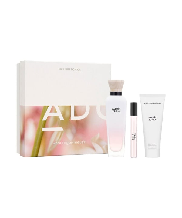 Adolfo Dominguez Jazmin Tonka 120 ml Edp+mini+crema Adolfo Domínguez — perfume original