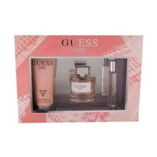 Guess 1981 100 ml Edt+crema+mini Guess — perfume original
