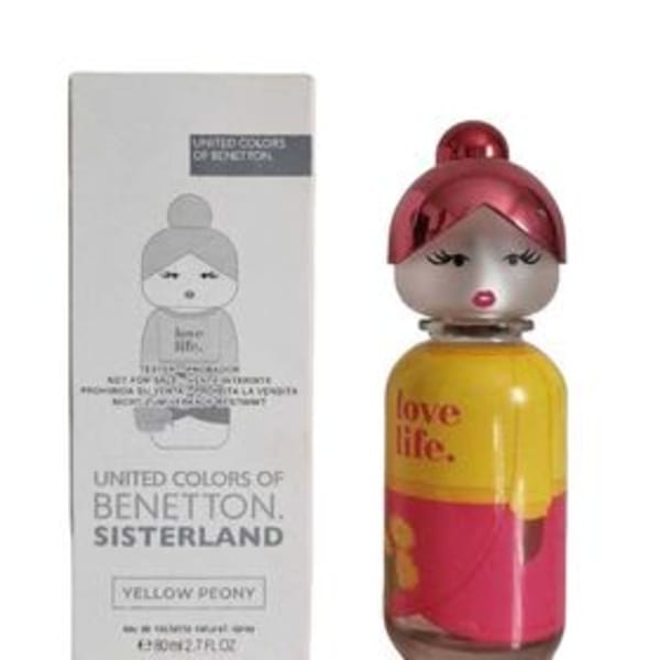 Benetton Sisterland Yellow Peony 80 ml EDT Benetton — perfume original
