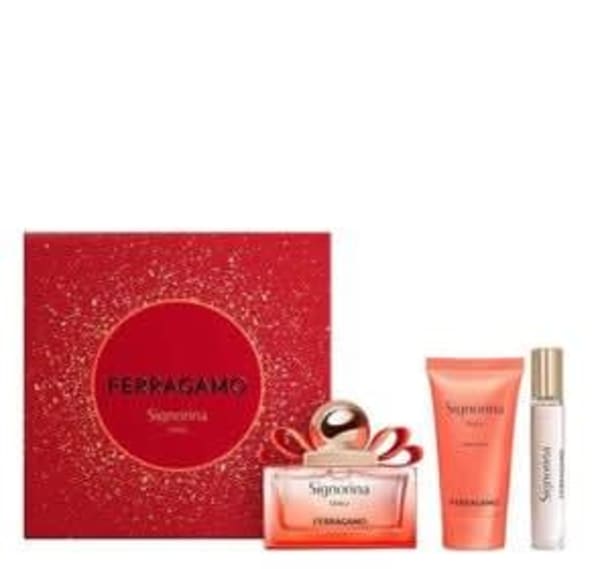 Salvatore F. Signorina Unica 100 ml Edp+crema+mini Ferragamo — perfume original
