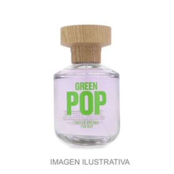 Benetton Green Pop 80 ml EDT Benetton — perfume original