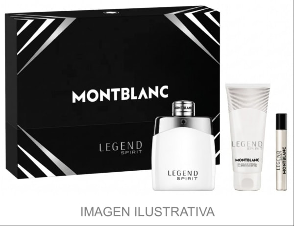 Mont B. Legend Spirit 100 ml Edp+mini+gel Mont Blanc — perfume original