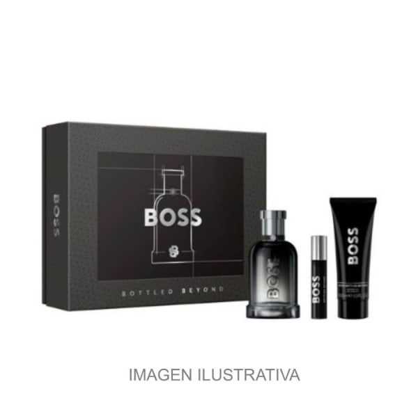 Hugo B. Bottled Beyond 100 ml Edp+gel+mini Hugo Boss — perfume original