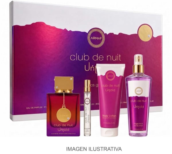 Armaf Club de Nuit Untold 105 ml Edp+body+mini+crema Armaf — perfume original