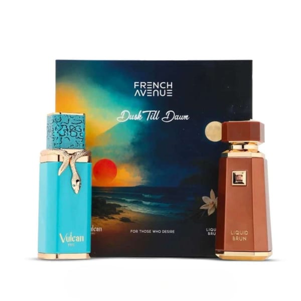 French Avenue Vulcan Feu+liquid Brun EXTRAIT de Parfum 2x100 ml French Avenue — perfume original