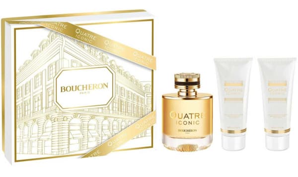 Boucheron Quatre Iconic 100 ml Edp+crema+gel Boucheron — perfume original