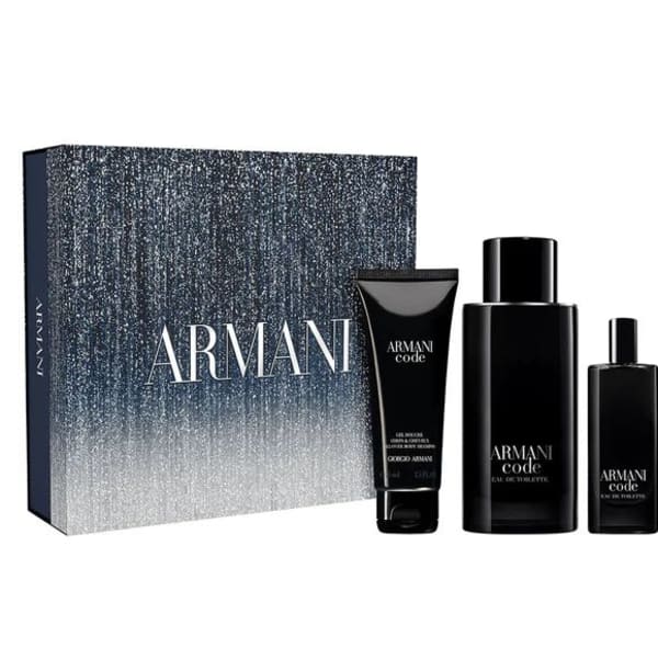 Giorgio A. Armani Code 125 ml Edt+gel+mini Giorgio — perfume original