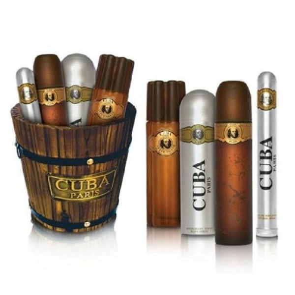 Cuba Gold 100 ml Edt+mini+desodorante+after Cuba — perfume original
