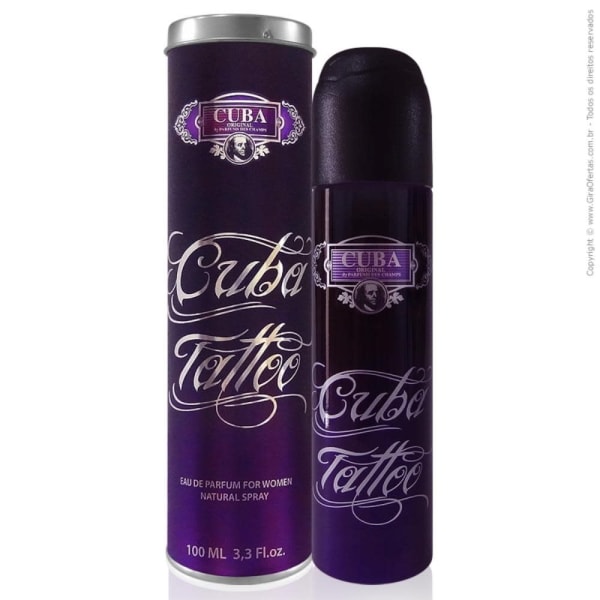Cuba Tattoo 100 ml EDP (gucci Black) Gucci — perfume original
