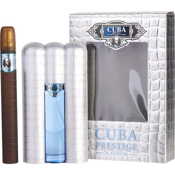 Cuba Prestige Platinum 90 ml Edt+mini Cuba — perfume original