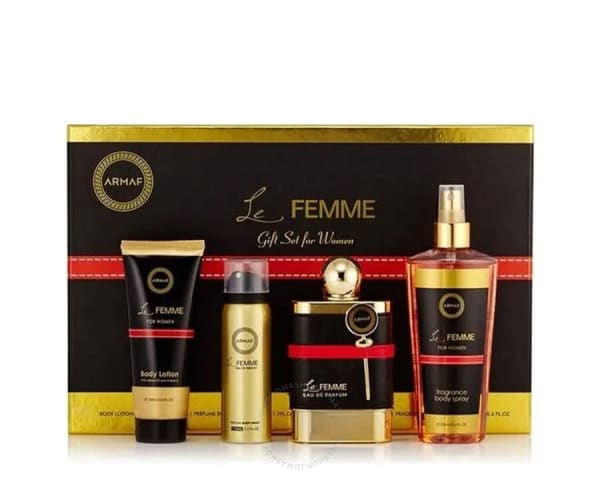 Armaf Le Femme 100 ml Edp+crema+desodorante+body Armaf — perfume original