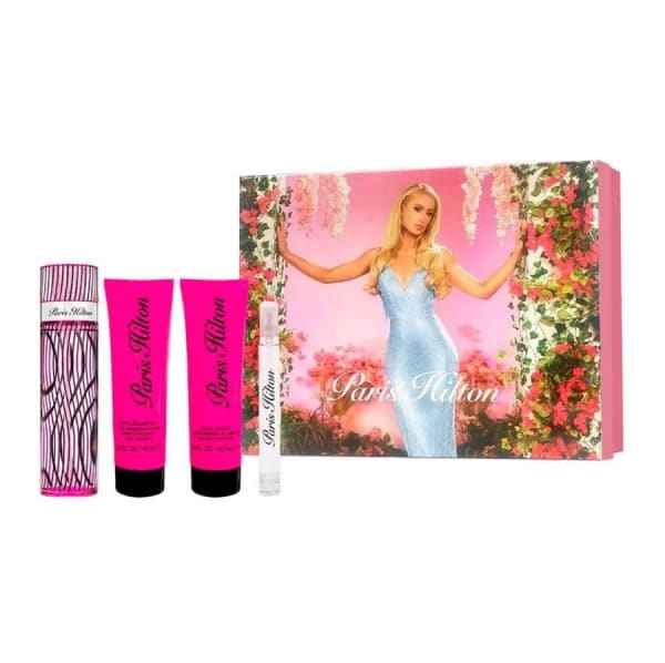 Paris H. Trad 100 ml Edp+crema+gel+mini Paris Hilton — perfume original
