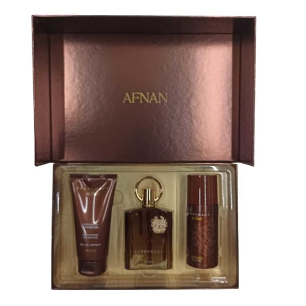 Afnan Supremacy In Oud Parfum 100 Ml+gel+desodorante Afnan — perfume original