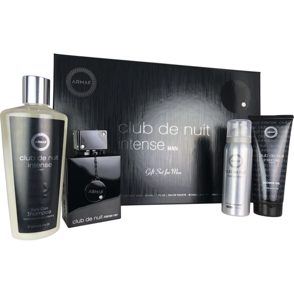 Armaf Club de Nuit Intense 105 ml Edt+gel+desodorante+shampoo Armaf — perfume original