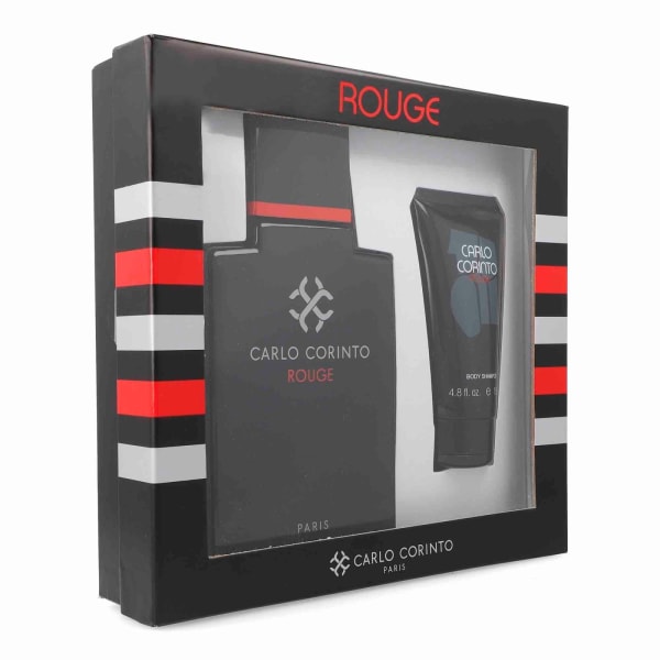 Carlo C. Rouge 400 ml Edt+gel Carlo Corinto — perfume original