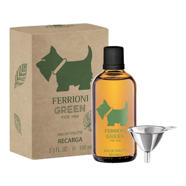 Ferrioni Green Recarga 100 ml EDT Ferrioni — perfume original