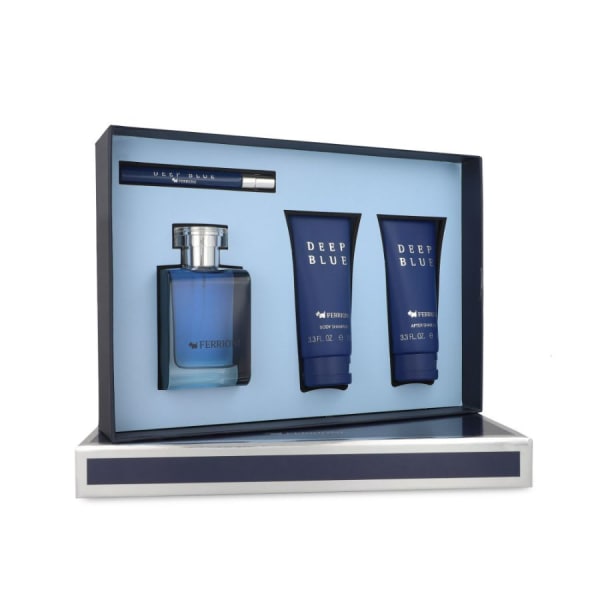 Ferrioni Deep Blue 100 ml Edt+after+gel+mini Ferrioni — perfume original