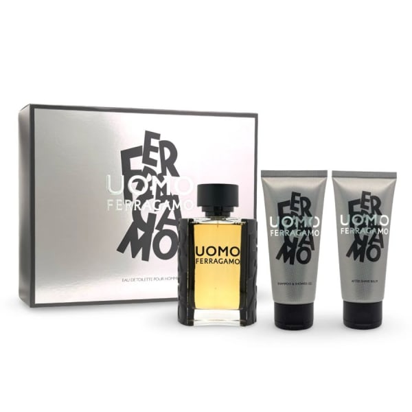 Salvatore F. Uomo 100 ml Edt+shampoo+after Ferragamo — perfume original