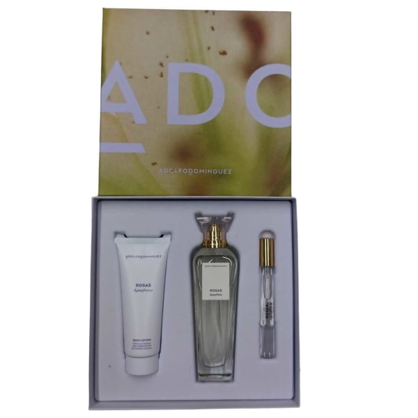 Adolfo Dominguez Agua Fresca Rosas 120 ml Edt+crema+mini Adolfo Domínguez — perfume original