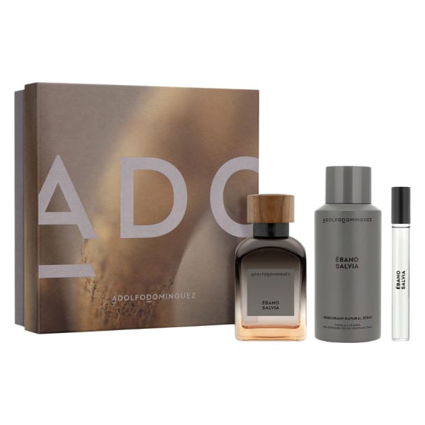 Adolfo Dominguez Ebano Salvia 120 ml Edp+desodorante+mini Adolfo Domínguez — perfume original