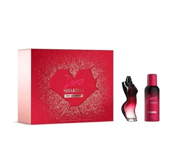 Shakira Dance Red Midnight 80 ml Edt+desodorante Shakira — perfume original