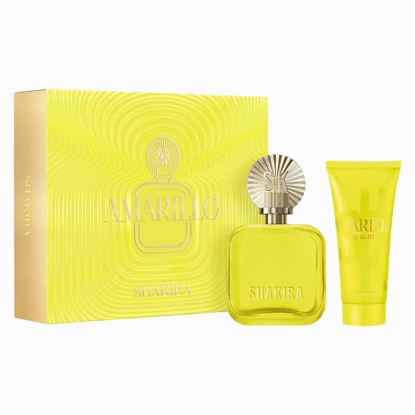 Shakira Amarillo 80 ml Edp+crema Shakira — perfume original