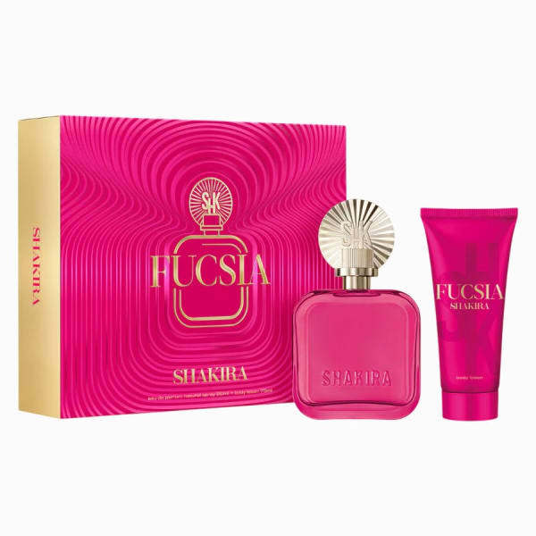 Shakira Fucsia 80 ml Edp+crema Shakira — perfume original