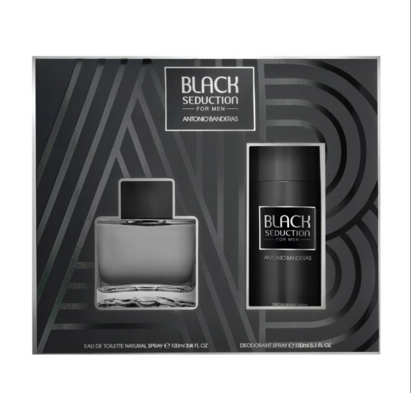 Antonio B. Black Seduction 100 ml Edt+desodo Antonio Banderas — perfume original